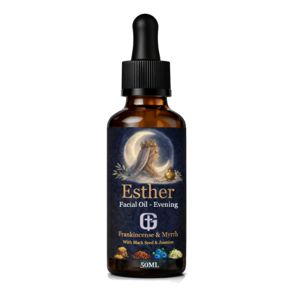 Esther – Evening Facial Oil (Frankincense & Myrrh with Black Seed  & Jasmine)