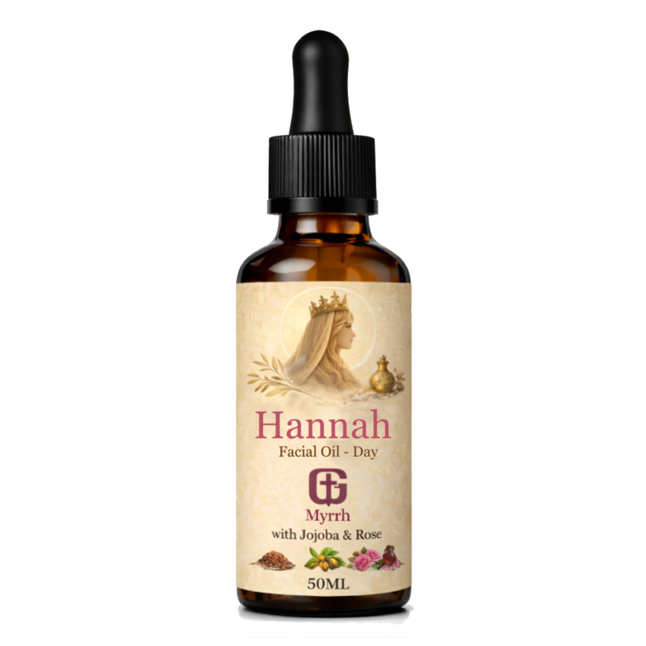 Hannah – Day Facial Oil (Myrrh & Rose) - Image 1