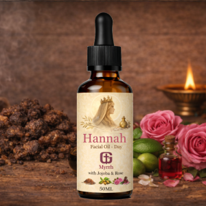 Hannah – Day Facial Oil (Myrrh & Rose) - Image 2