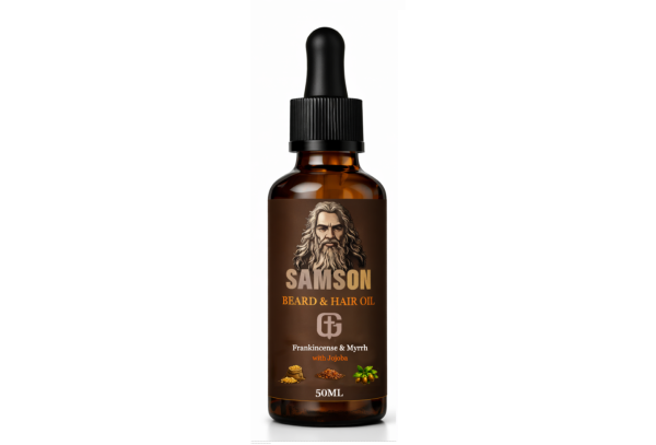 Samson – Berd & Hair Oil (Frankincense & Myrrh with Jojoba)
