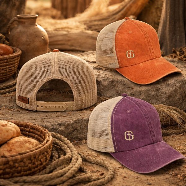 Geloof Caps – Pigment Dyed Panel Trucker